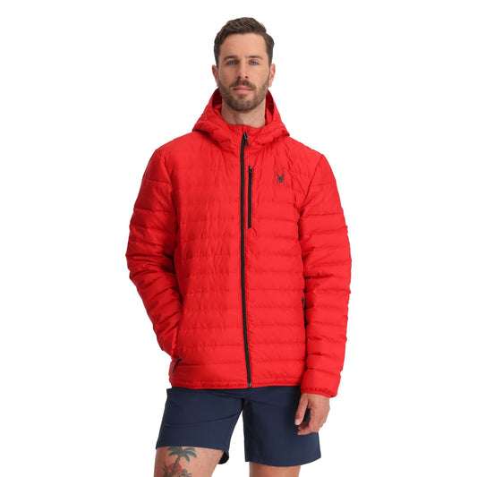Zenith Kapuzenjacke für Herren – Spyder Rot