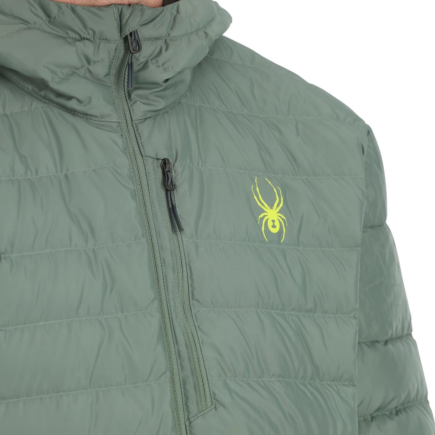 Zenith Herren-Kapuzenjacke – Tannengrün