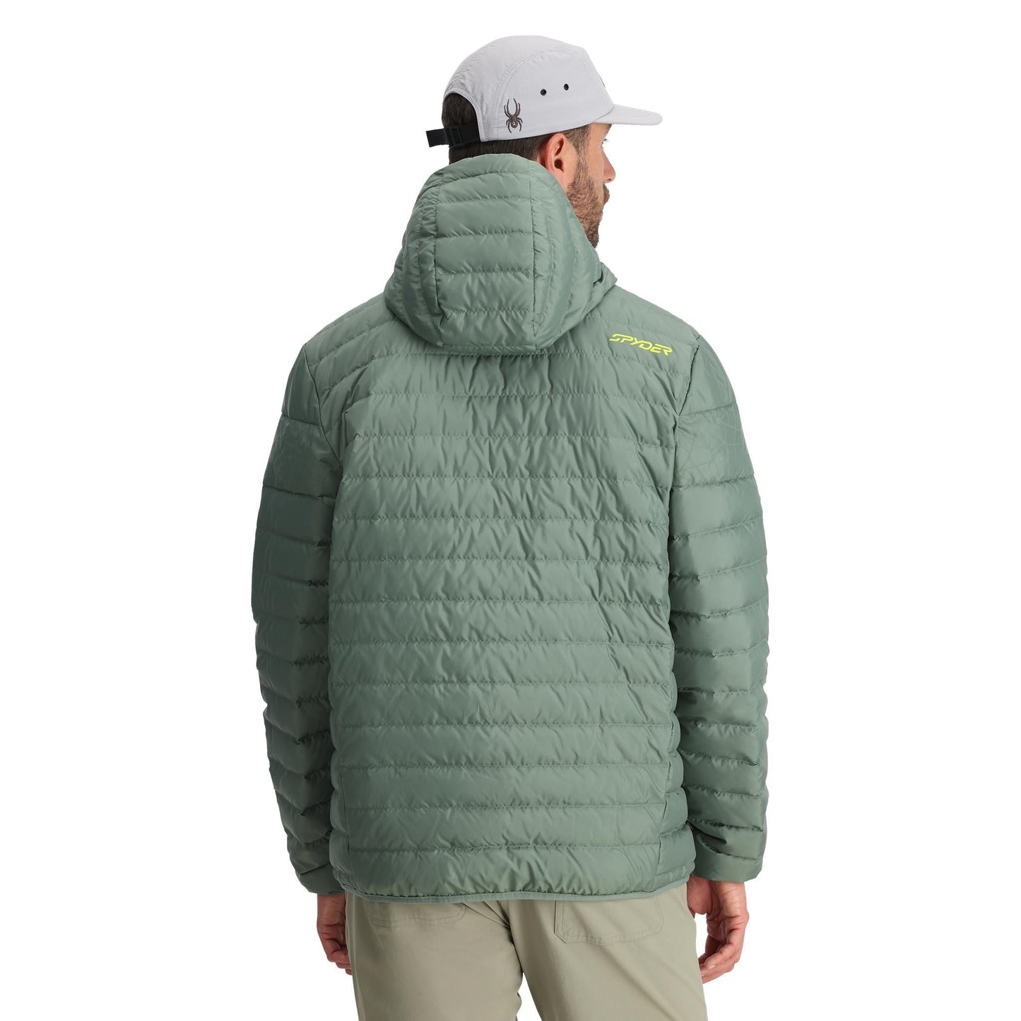 Zenith Herren-Kapuzenjacke – Tannengrün