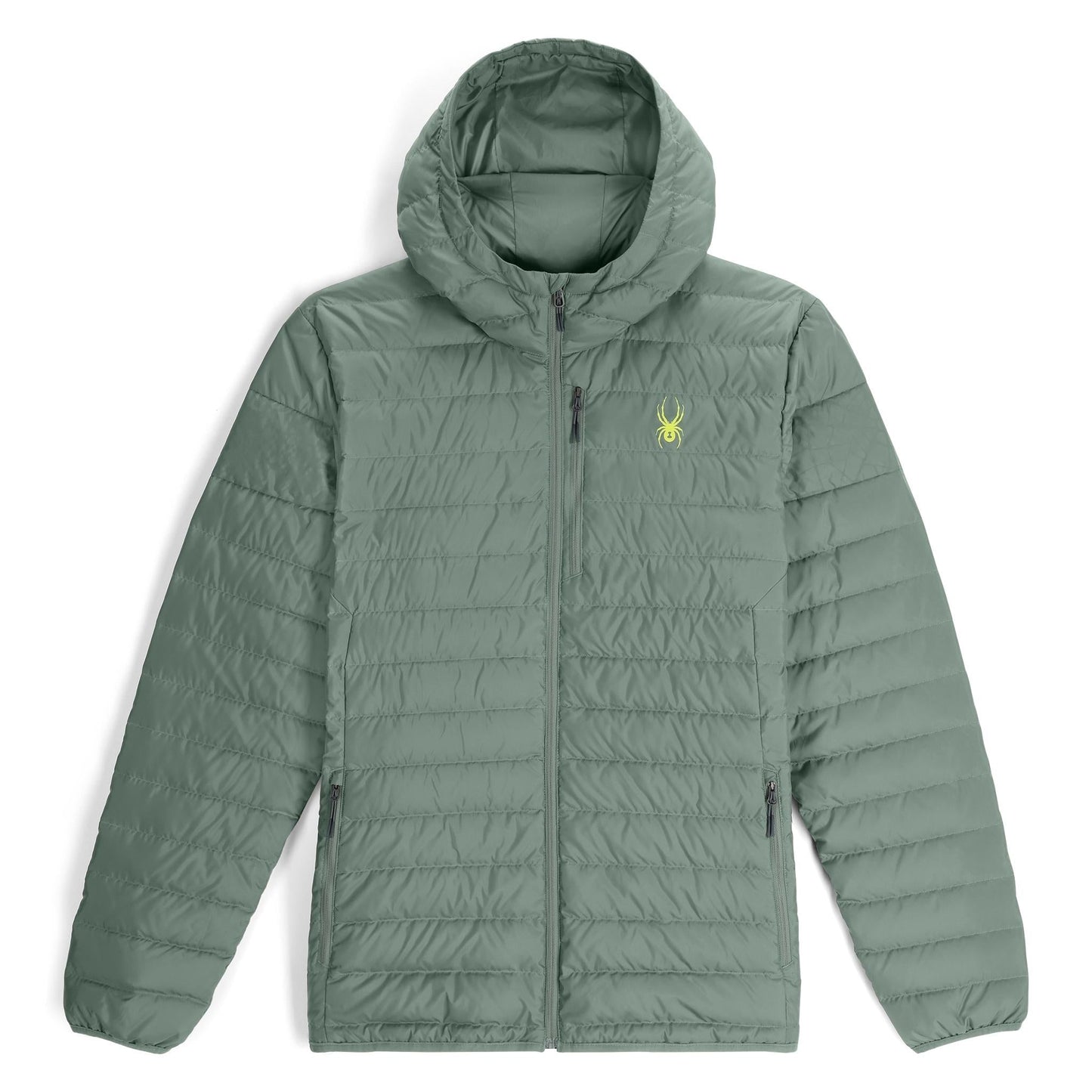 Zenith Herren-Kapuzenjacke – Tannengrün
