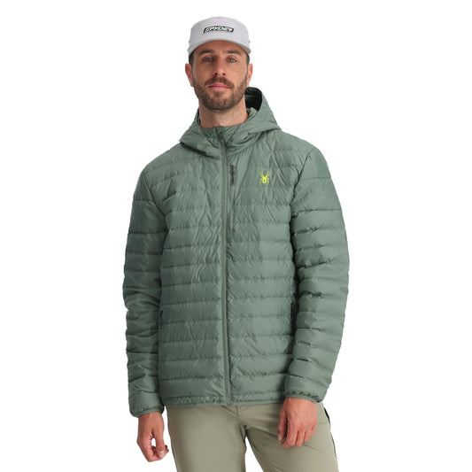 Zenith Herren-Kapuzenjacke – Tannengrün