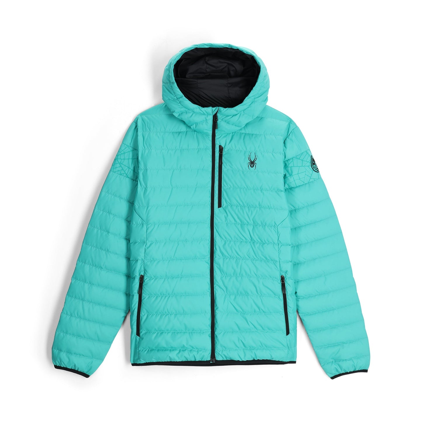 Sweat à capuche Zenith pour homme - Vert turquoise
