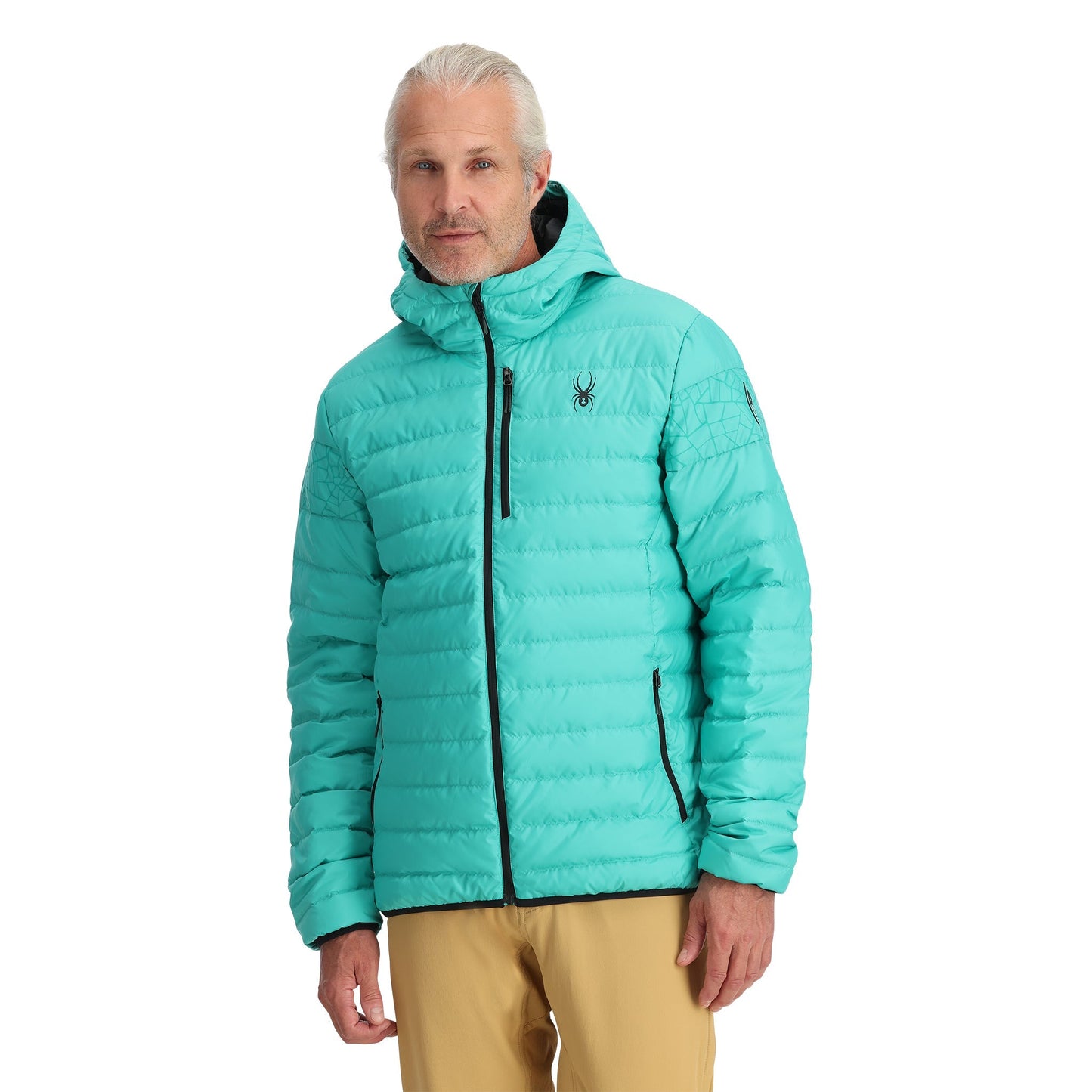 Sweat à capuche Zenith pour homme - Vert turquoise