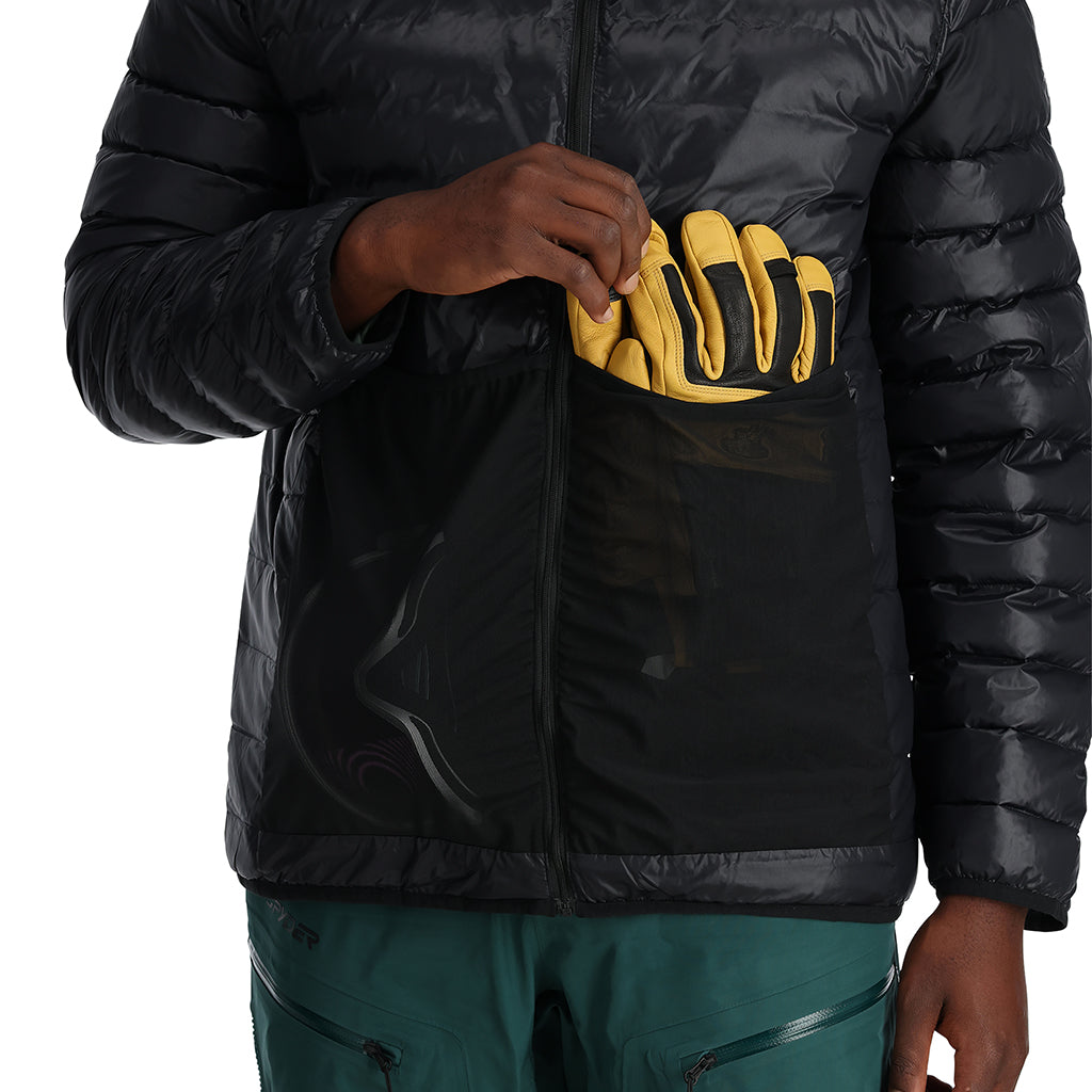 Herren-Kapuzenjacke „Sanction“ – Schwarz
