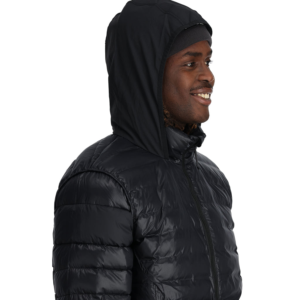 Herren-Kapuzenjacke „Sanction“ – Schwarz