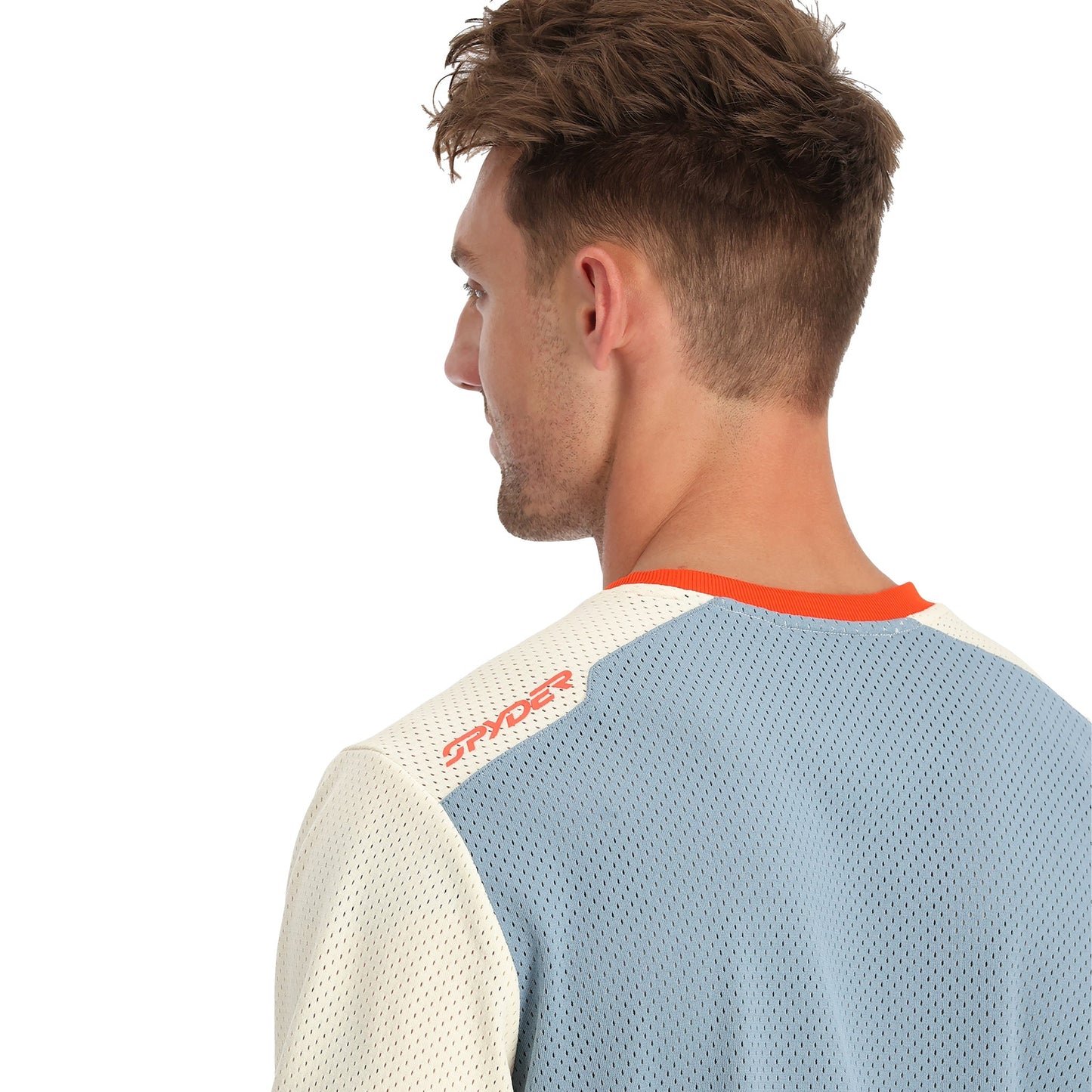 Olson Herren-Langarmtrikot – Blaunebel