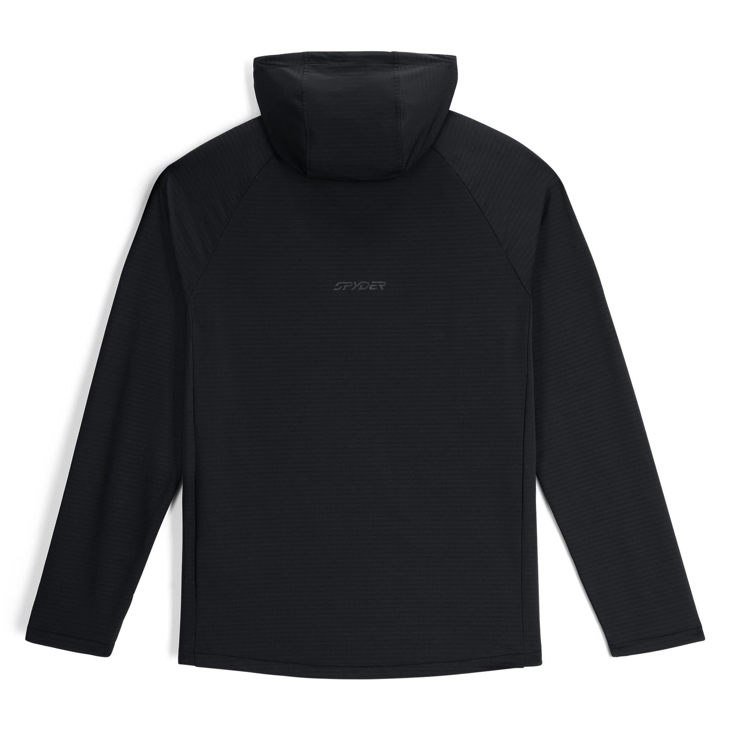 Herren-Gridweb-Hoodie – Schwarz