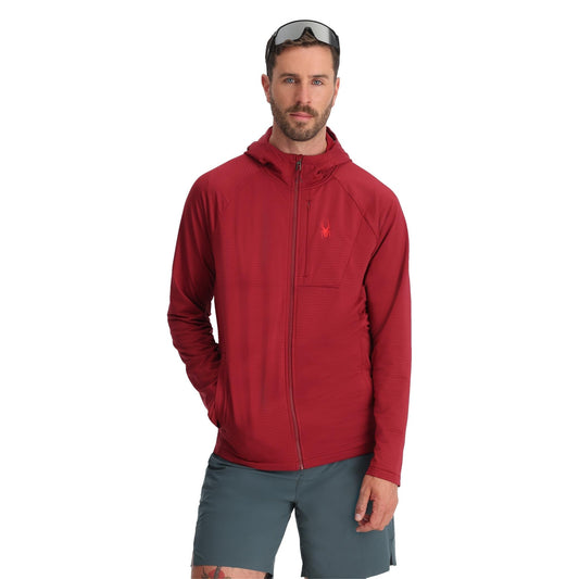 Herren-Gridweb-Hoodie – Raw Denim