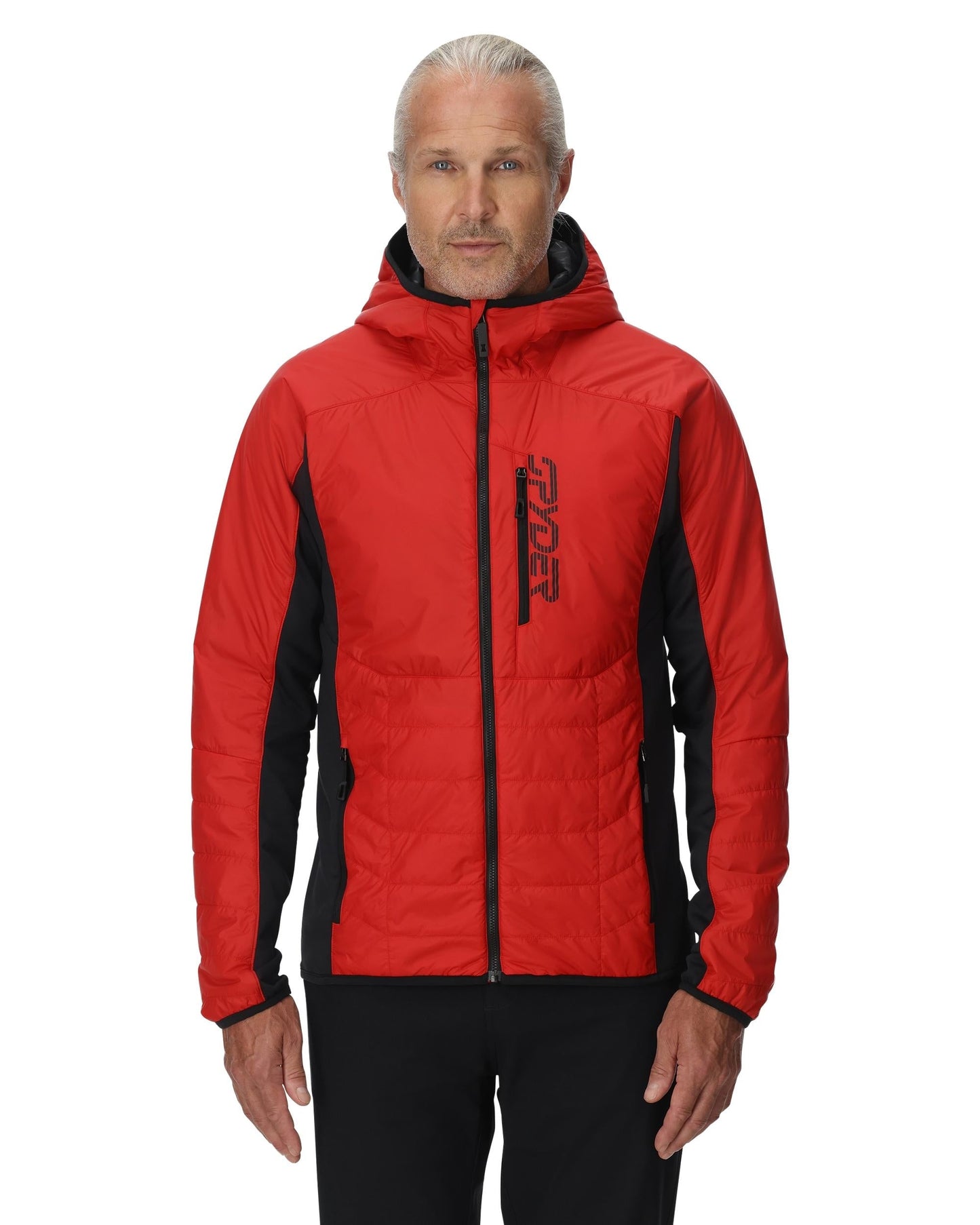 Sweat à capuche Glissade pour homme - Rouge Spyder