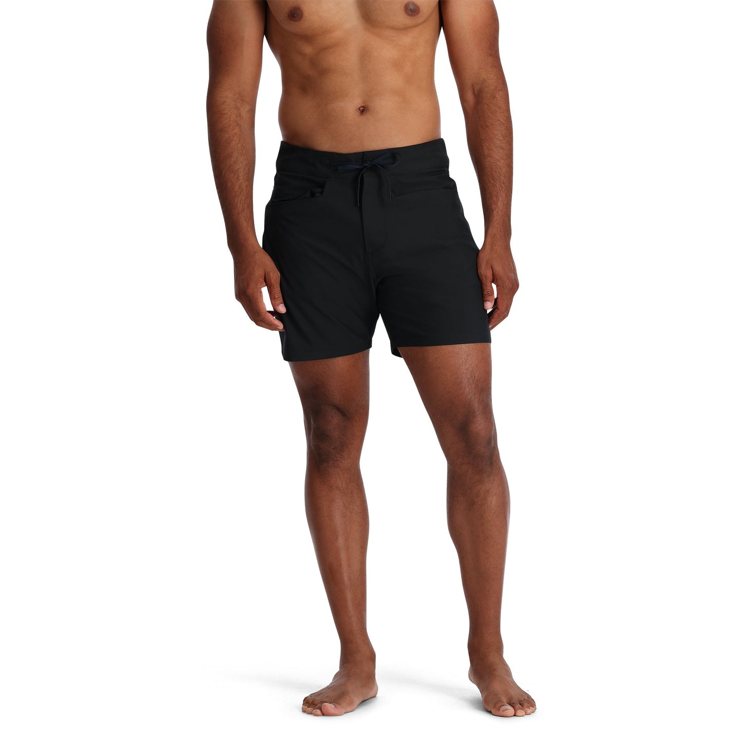 Nolan Hybrid Short für Herren – Schwarz