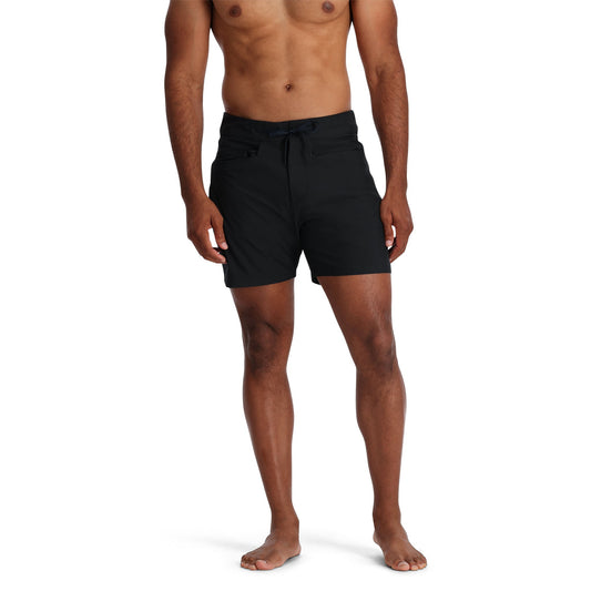 Nolan Hybrid Short für Herren – Schwarz