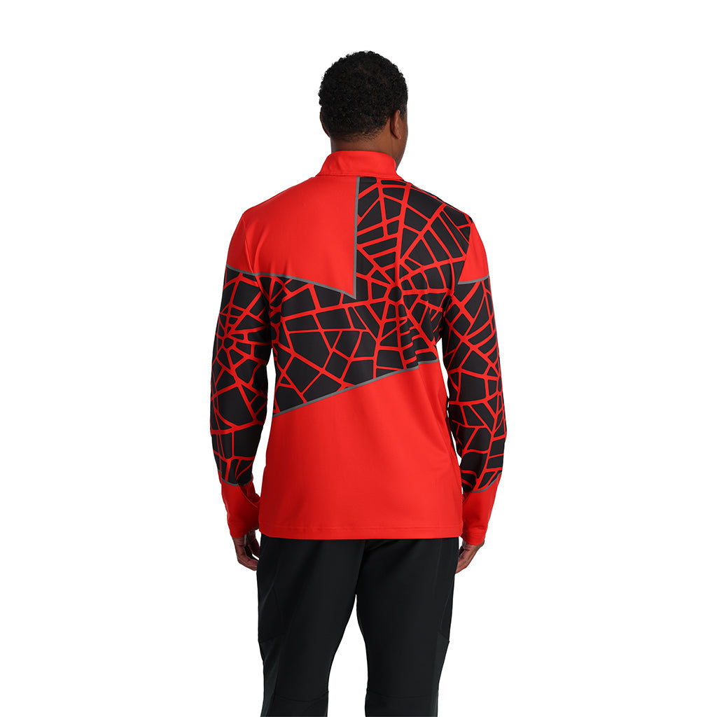 Mens Vital Half Zip - Volcano
