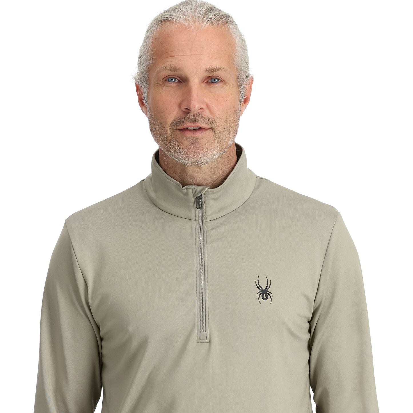 Veste demi-zip homme Prospect - Béton