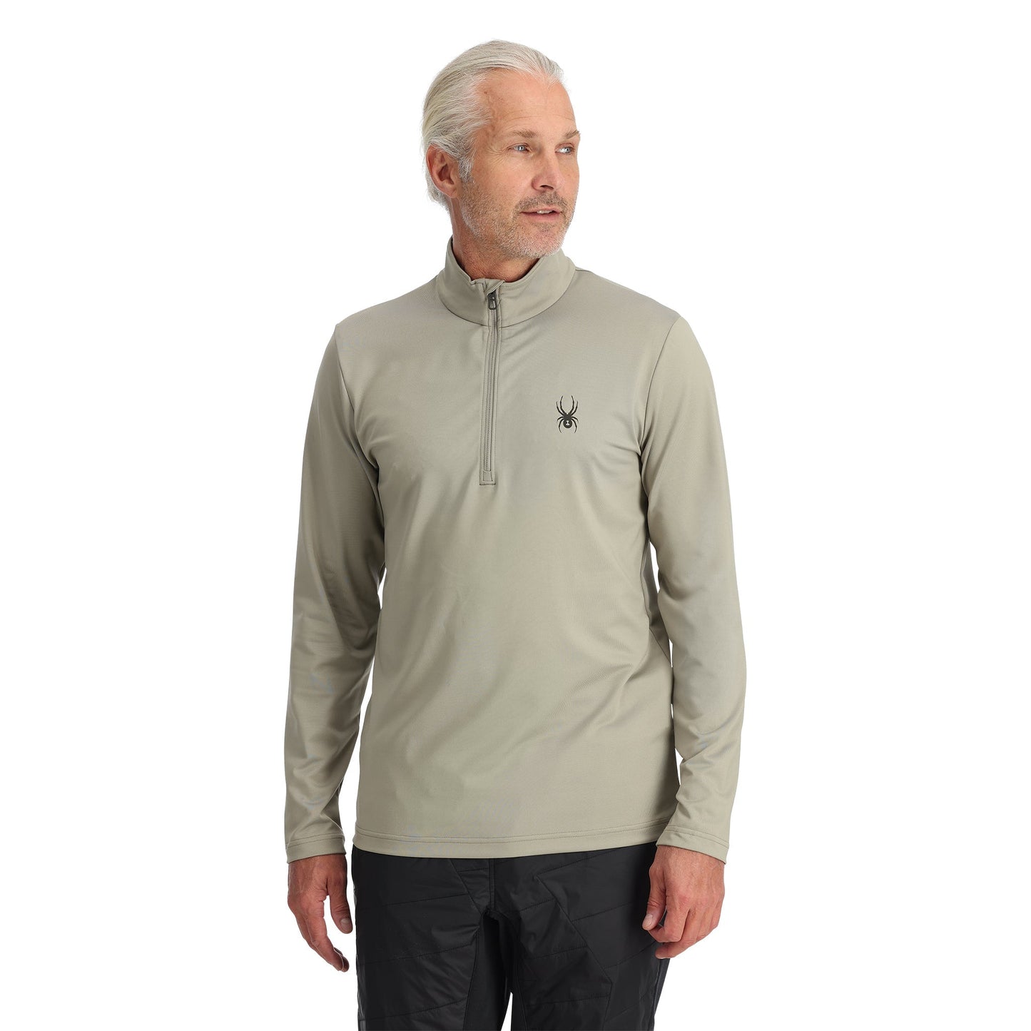 Veste demi-zip homme Prospect - Béton