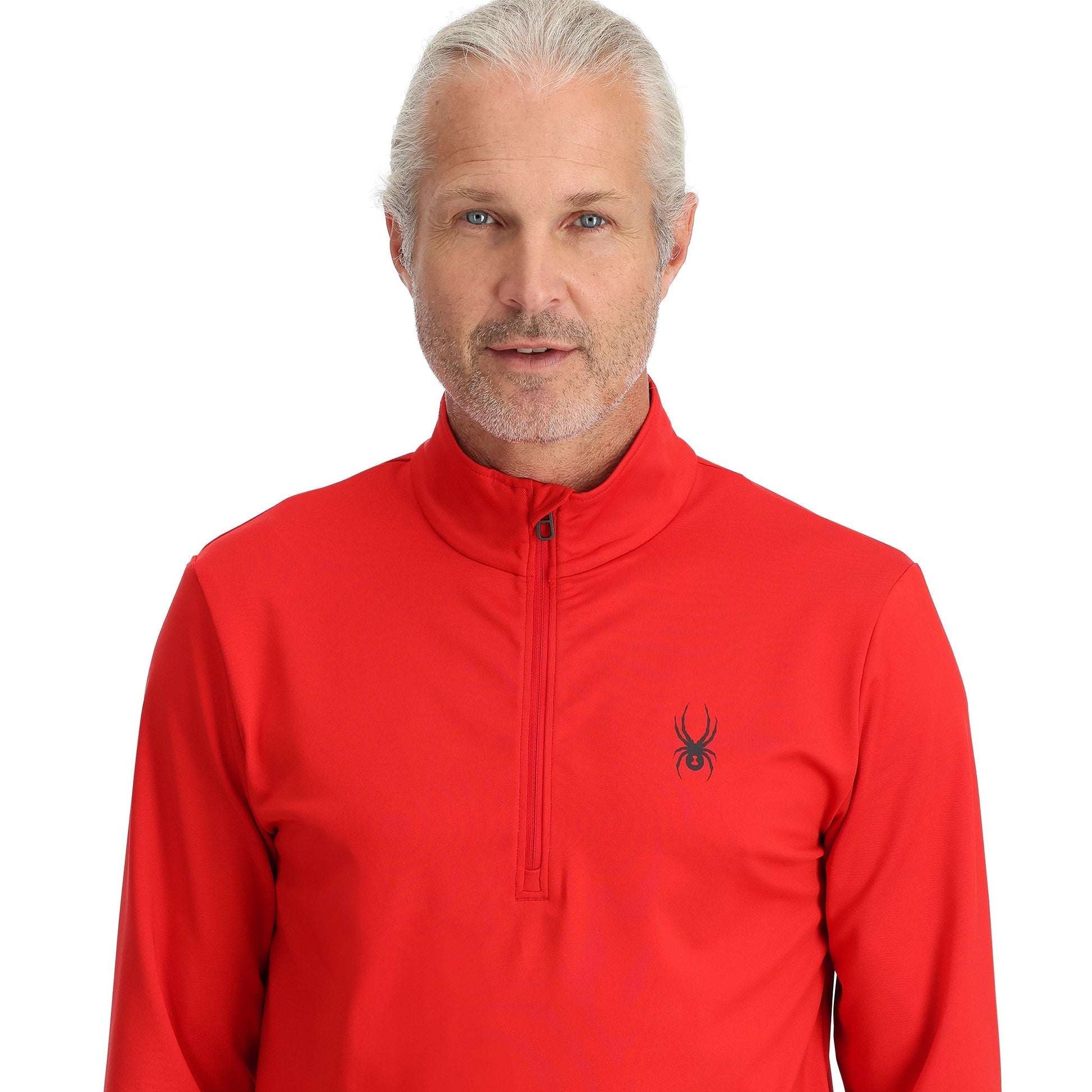 Mens Prospect Half Zip - Spyder Red
