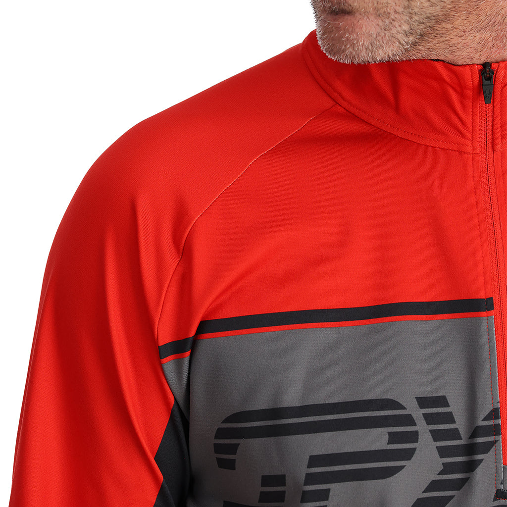 Paramount Herren-Halbzip-Zip-Design – Vulkan
