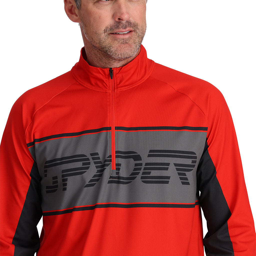Paramount Herren-Halbzip-Zip-Design – Vulkan