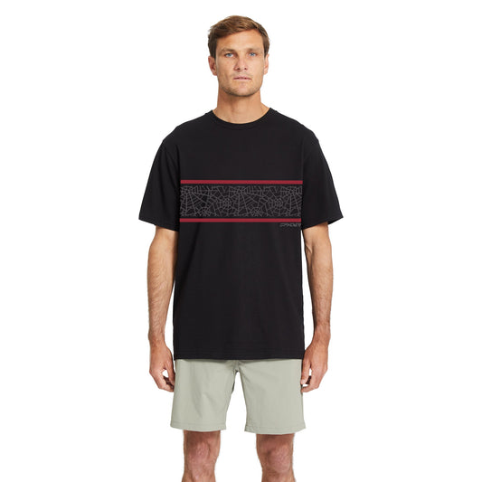 Spyder Web Herren-T-Shirt – Schwarz