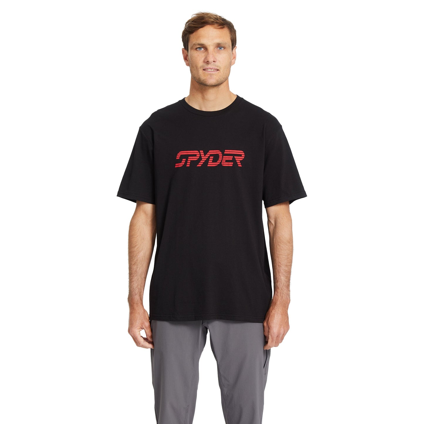 T-shirt à manches courtes pour homme avec logo - Noir