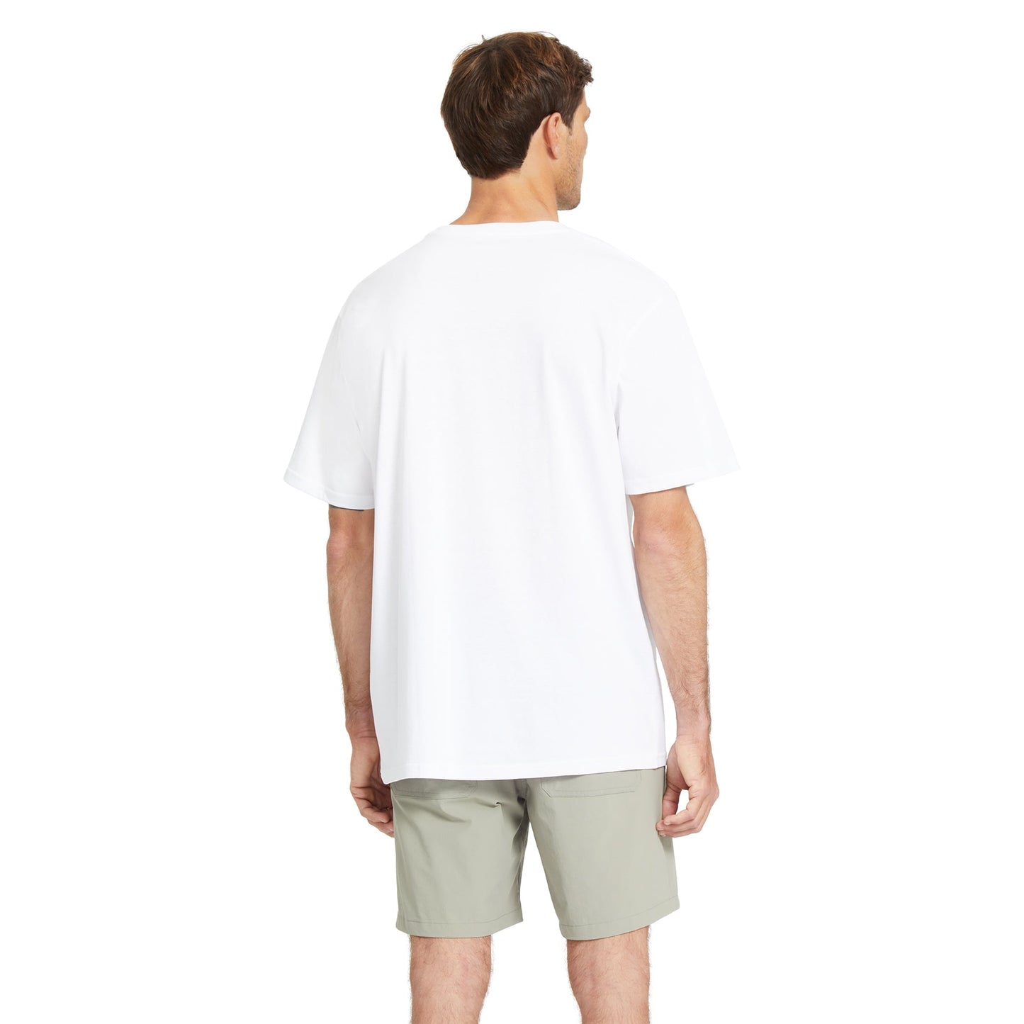 T-shirt à manches courtes pour homme avec logo - Blanc