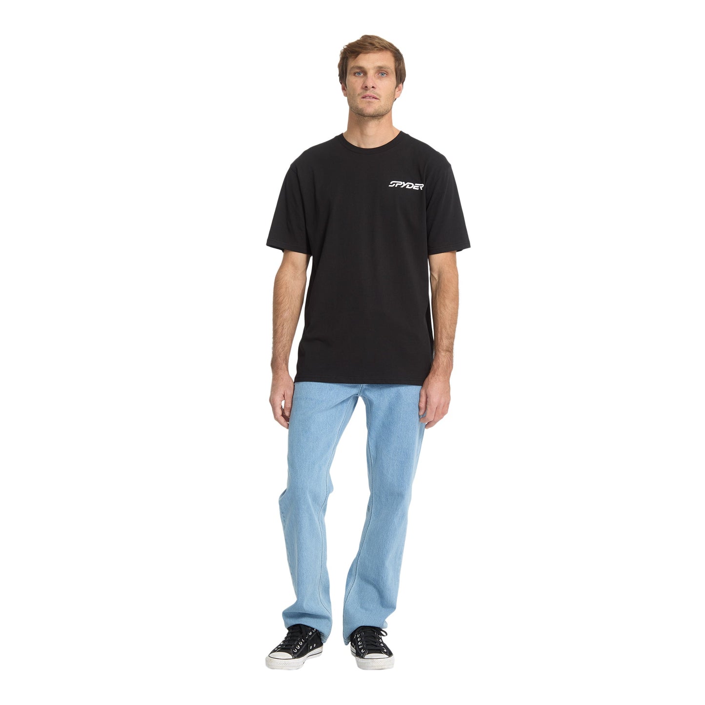 Herren-T-Shirt „Science Of Speed“ mit kurzen Ärmeln – Schwarz