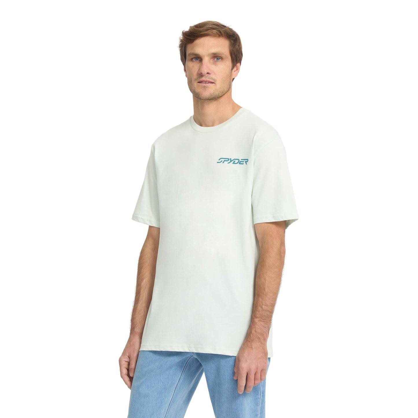 T-shirt à manches courtes pour homme Science Of Speed ​​- Bleu nuage