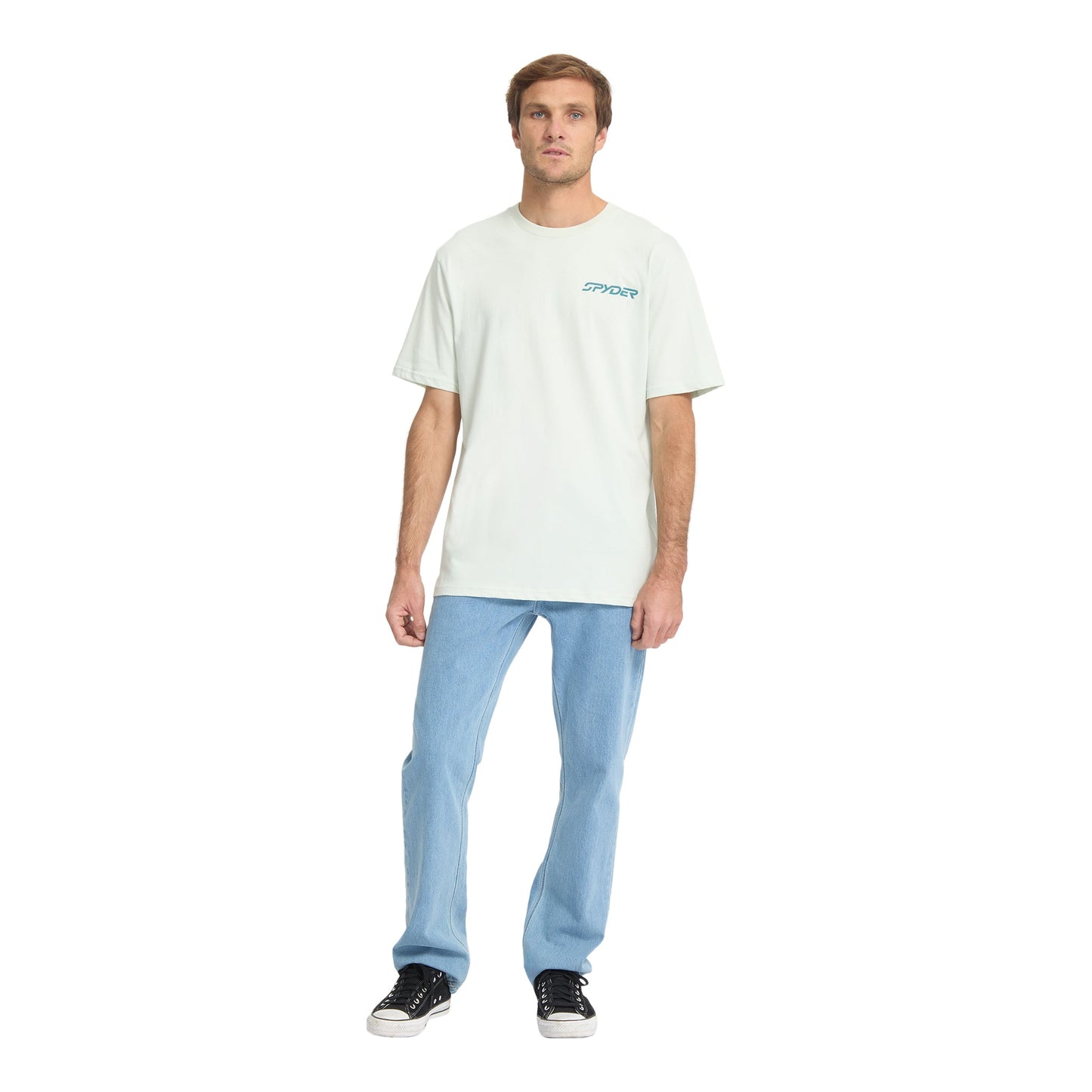 T-shirt à manches courtes pour homme Science Of Speed ​​- Bleu nuage