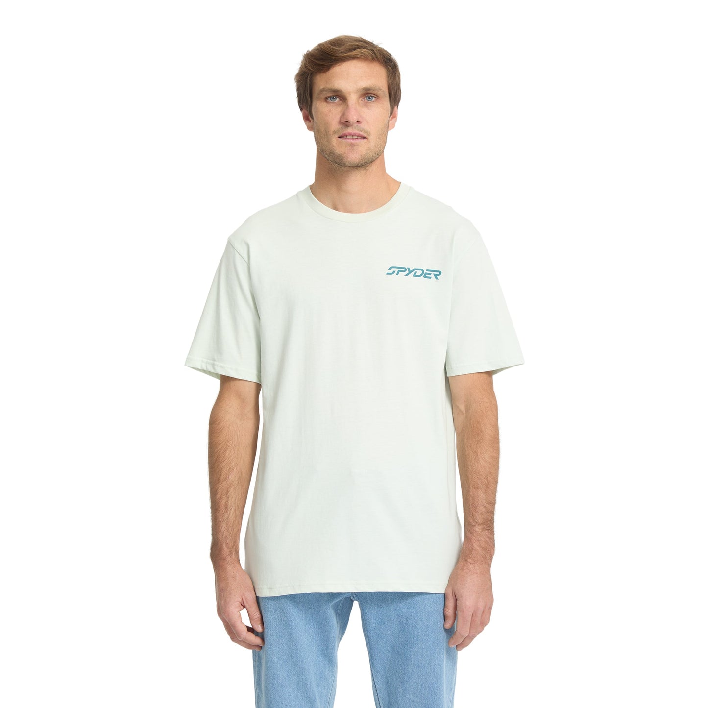 T-shirt à manches courtes pour homme Science Of Speed ​​- Bleu nuage