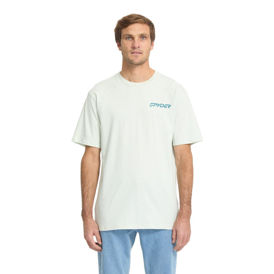 Herren-T-Shirt „Science Of Speed“ mit kurzen Ärmeln – Wolkenblau