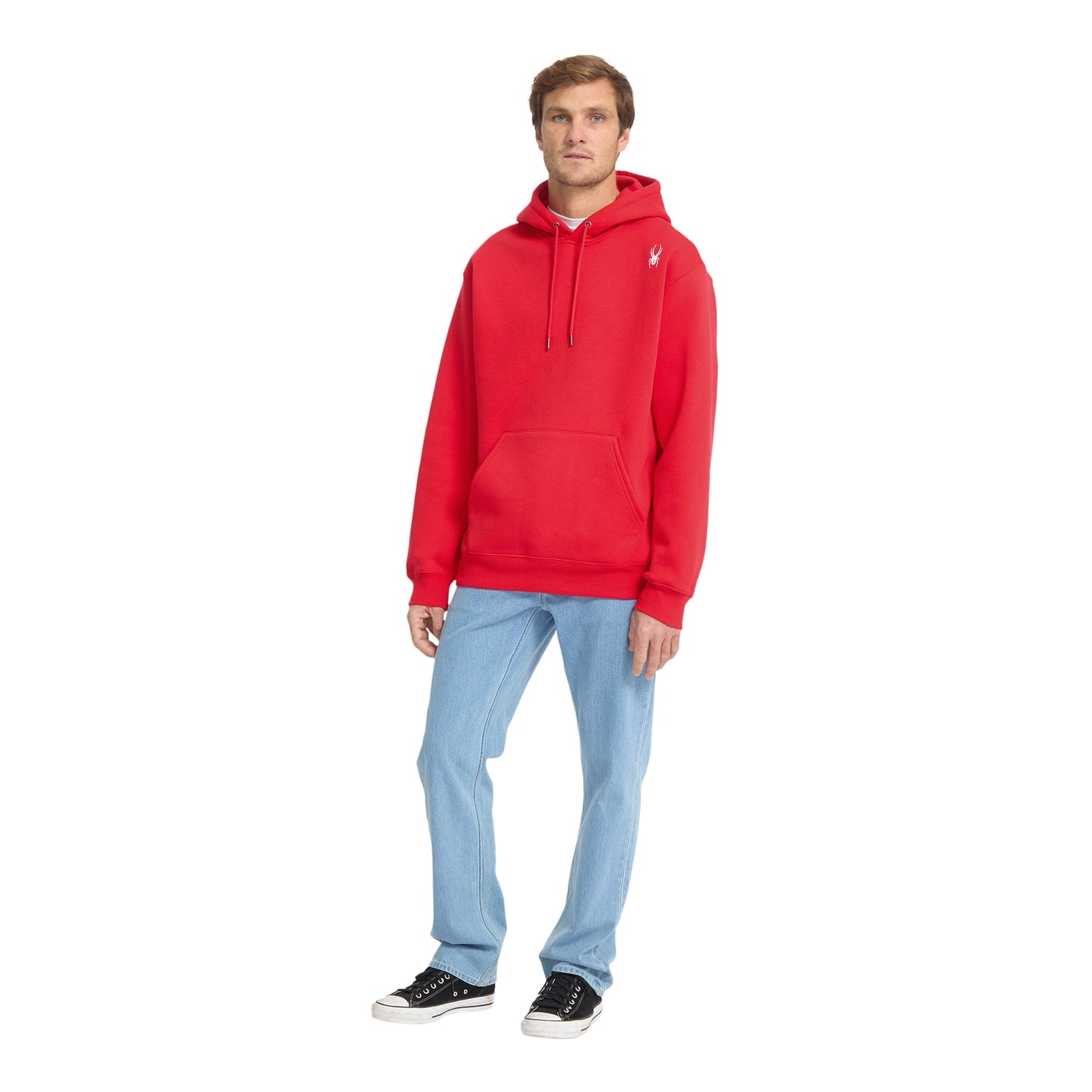 Herren Stryder Hoodie – Spyder Red