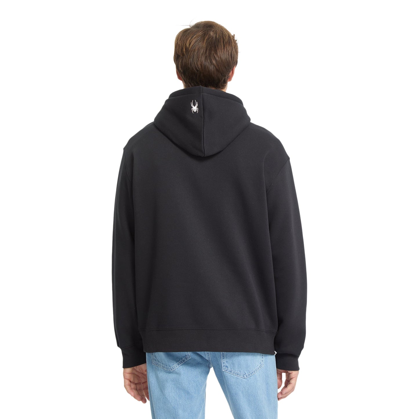 Sweat à capuche homme avec logo - Noir