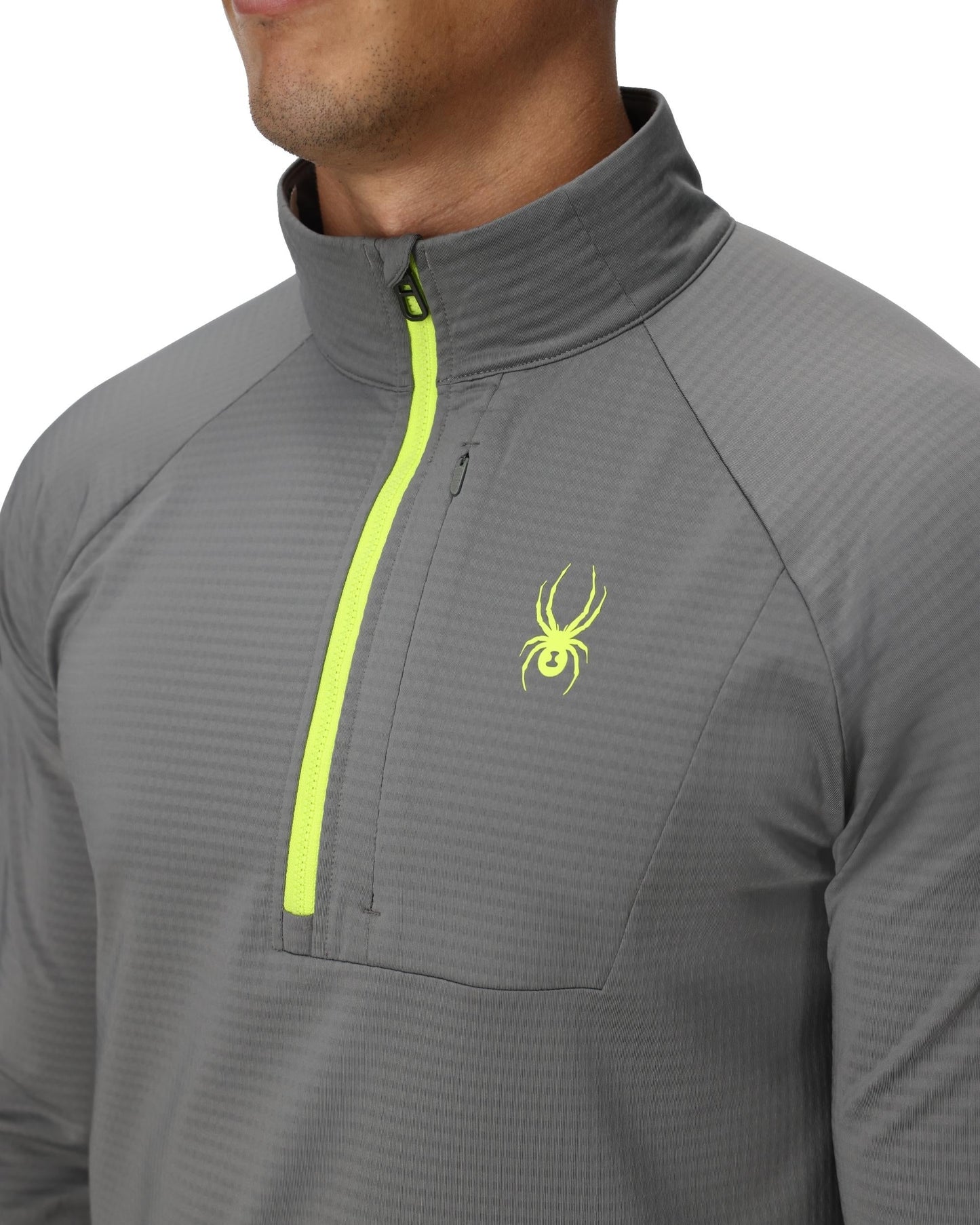 Demi-zip Gridweb pour homme - Storm