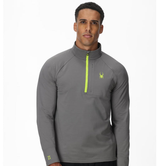 Herren Gridweb Half Zip - Storm