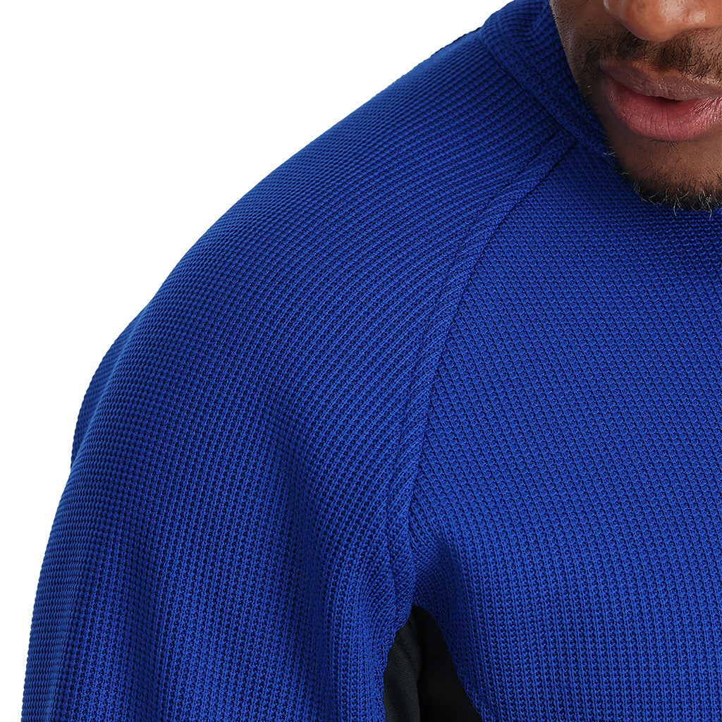 Outbound Herren-Halbzip-Reißverschluss – Elektrisches Blau