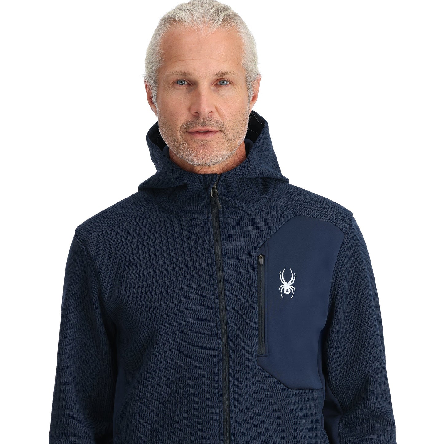Sweat à capuche Bandit pour homme - Bleu marine