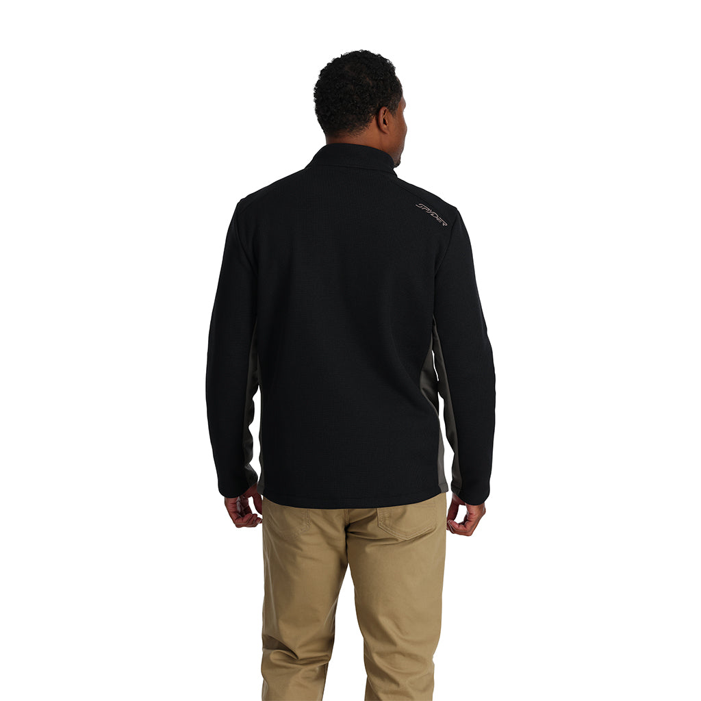 Veste Bandit pour homme à fermeture éclair intégrale - Noire