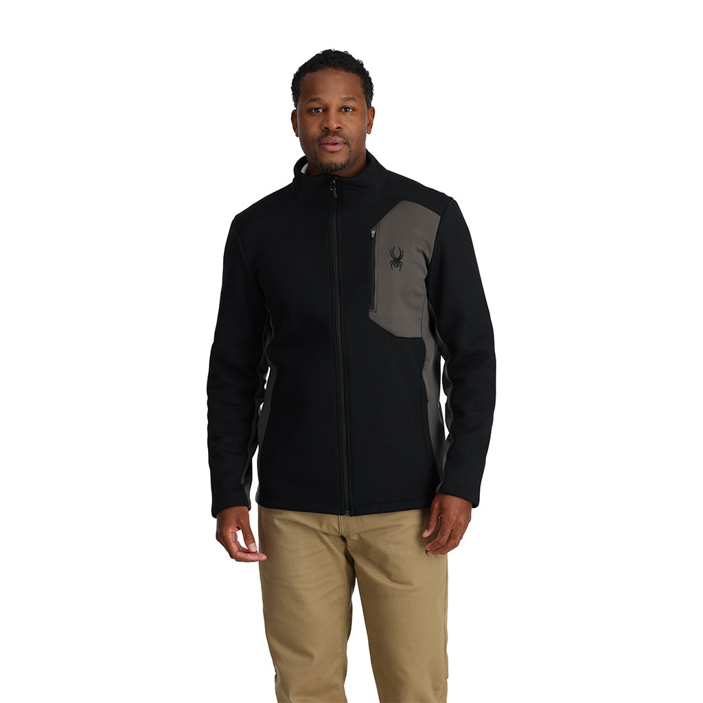 Veste Bandit pour homme à fermeture éclair intégrale - Noire