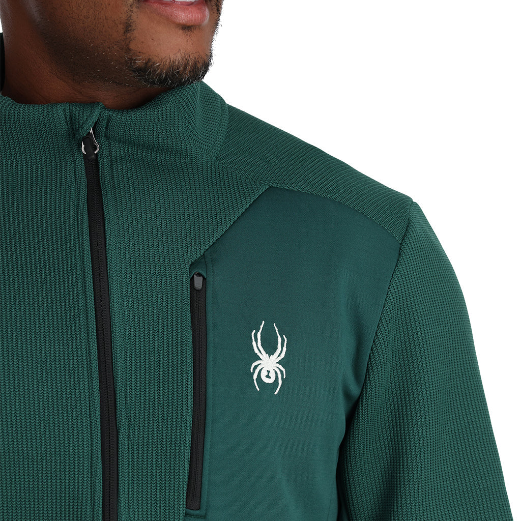 Veste zippée Bandit pour homme - Vert cyprès
