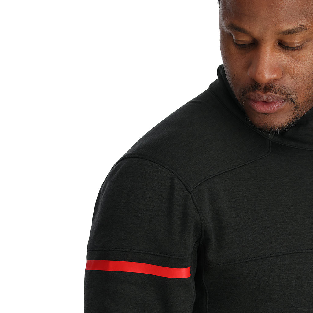 Polaire Speed ​​Fleece zippée pour homme - Noir