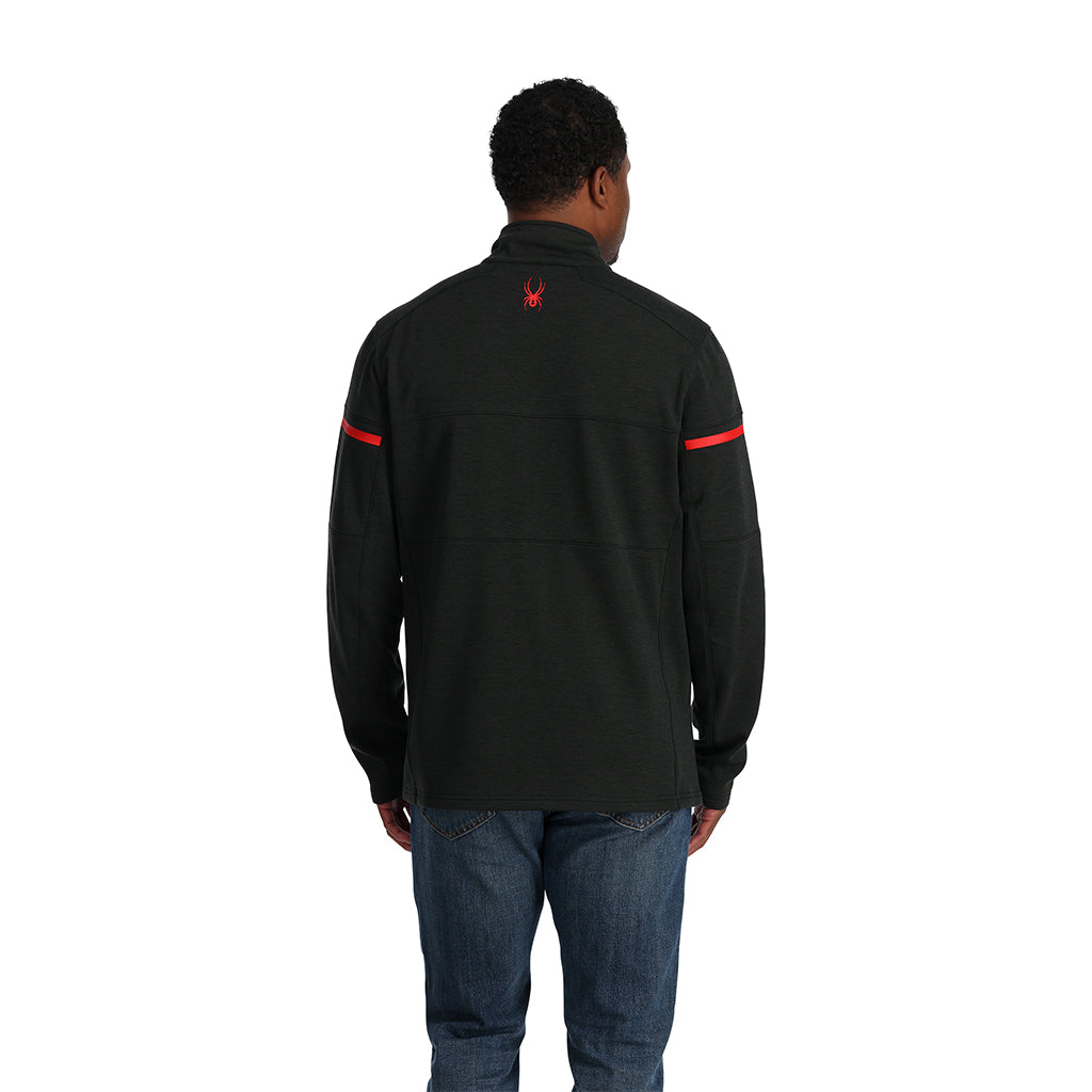 Polaire Speed ​​Fleece zippée pour homme - Noir