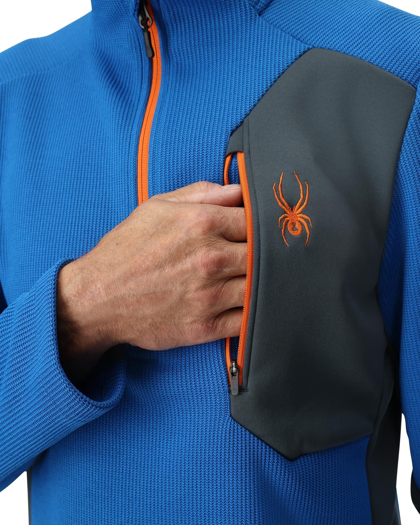 Bandit Half Zip für Herren – Kobalt