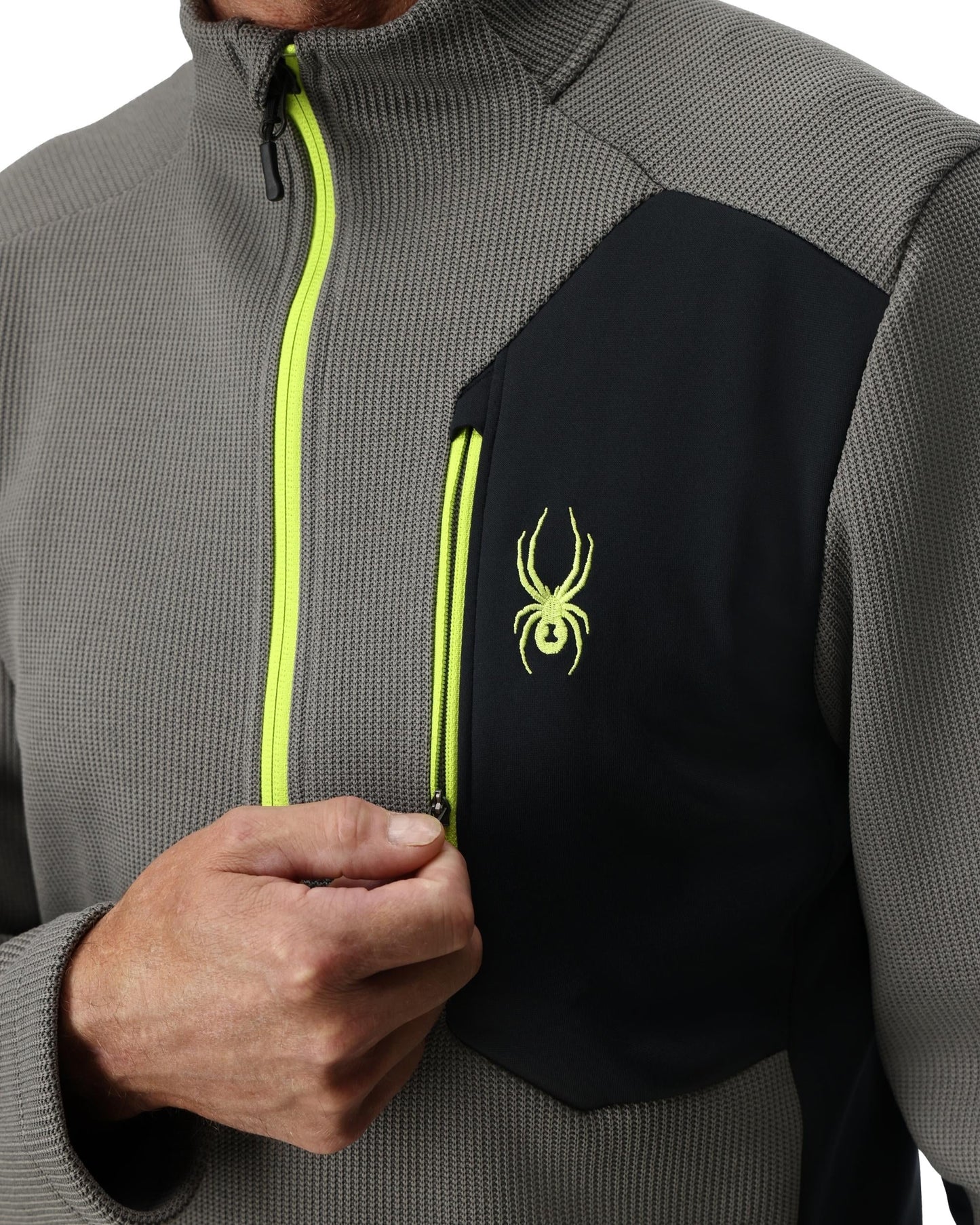 Veste Bandit demi-zip pour homme - Storm