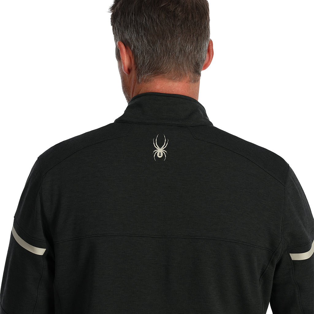 Polaire Speed ​​Fleece demi-zip pour homme - Noir