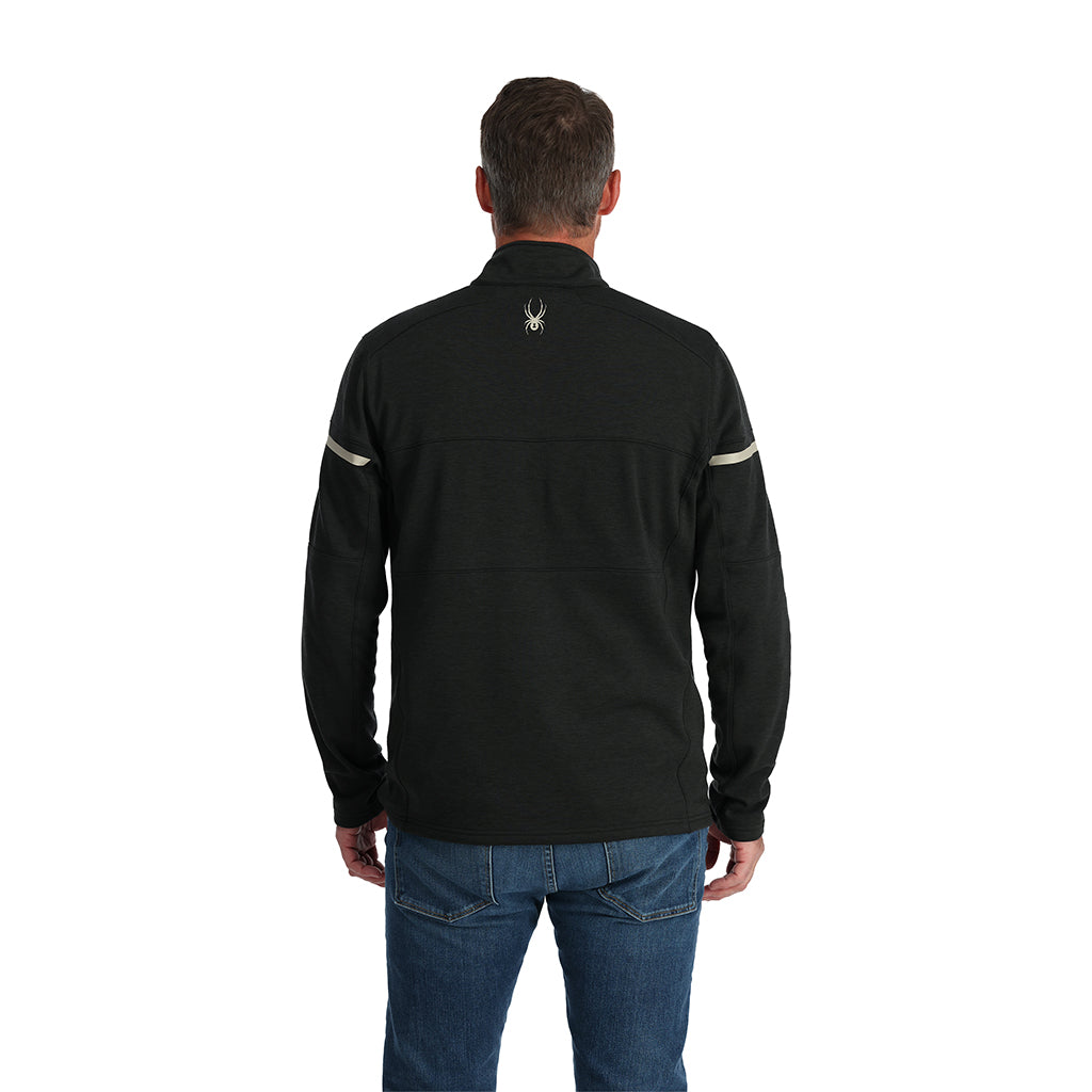 Polaire Speed ​​Fleece demi-zip pour homme - Noir