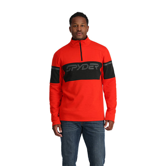 Herren Speed ​​Fleece Half Zip - Vulkan