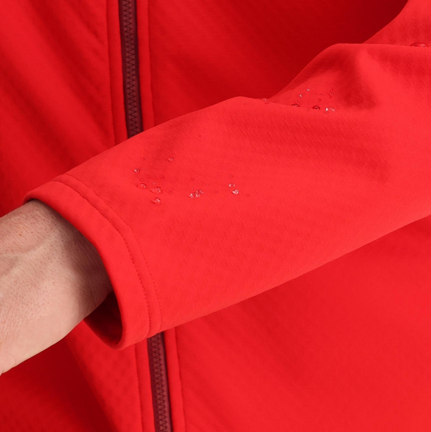 Gridweb ShellFleece™ Hoodie für Herren – Spyder Red