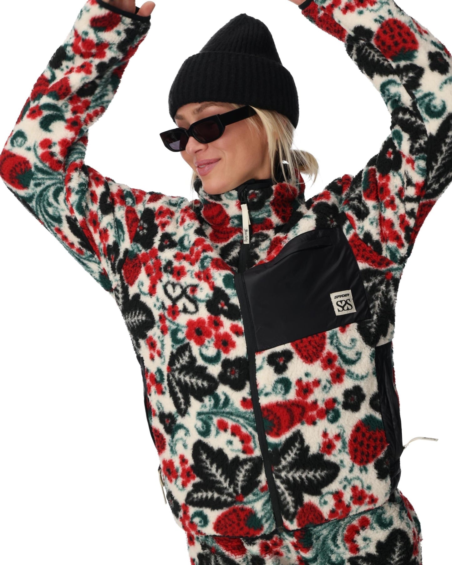 Womens Society Fleece Jacket - Society Racing Green
