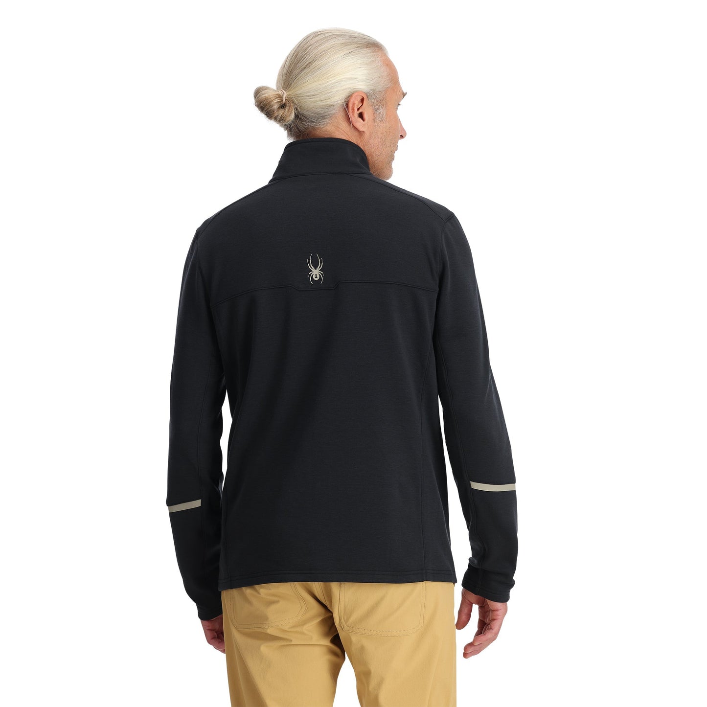 Polaire Speed ​​Fleece zippée pour homme - Noir