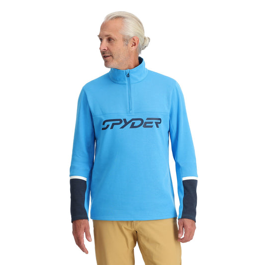 Herren Speed ​​Fleece Half Zip - Aether Blue