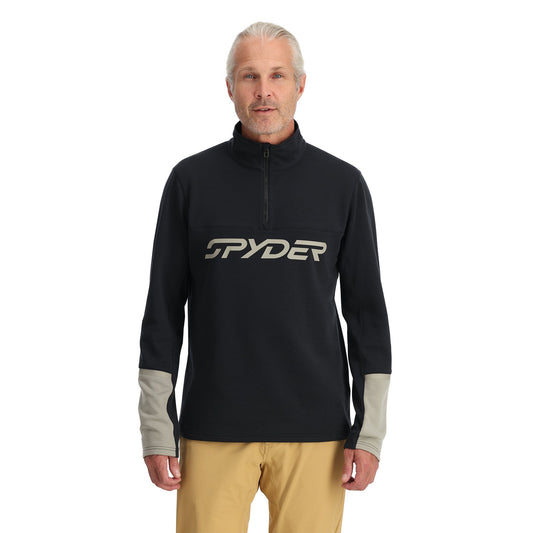 Herren Speed ​​Fleece Half Zip - Schwarz